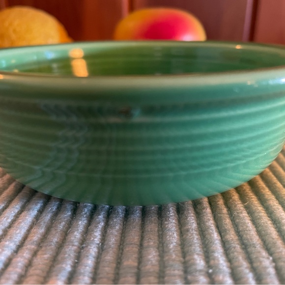 Vintage Fiesta 4.75” Fruit Bowl Original Green 1938-1951 Fiestaware - Picture 7 of 9